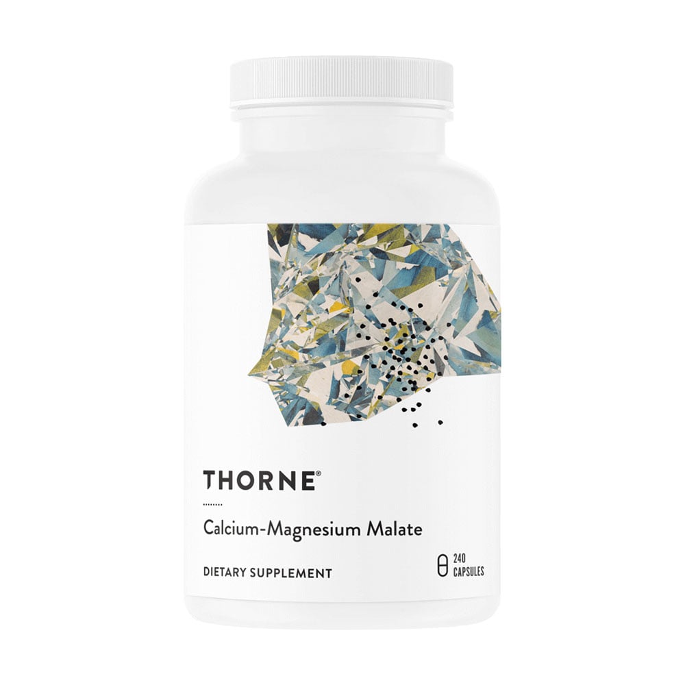 Малат кальцію та магнію Thorne Research Calcium-Magnesium Malate, 240 капсул