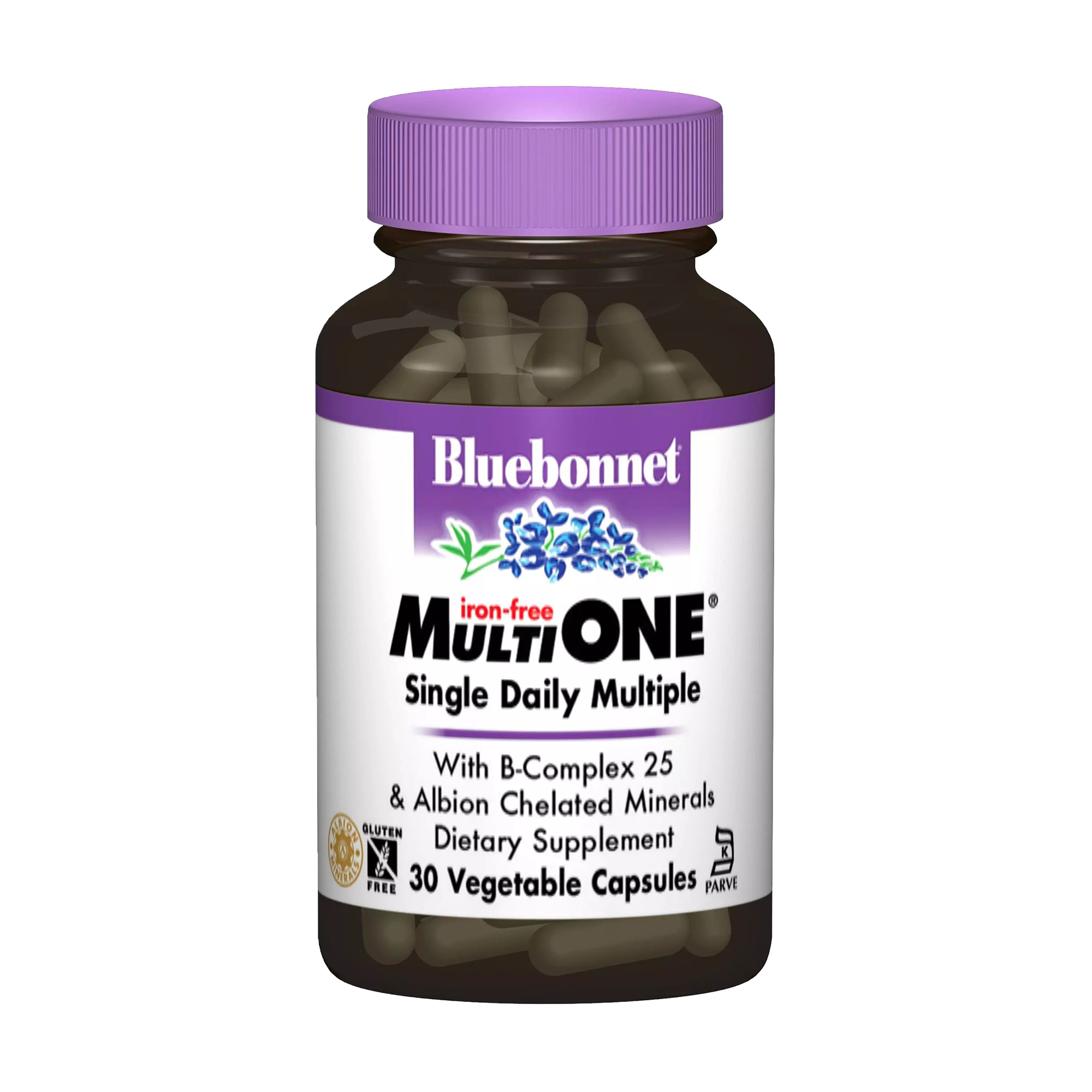 Мультивітаміни Bluebonnet Nutrition Multi One Iron-Free без заліза, 30 капсул